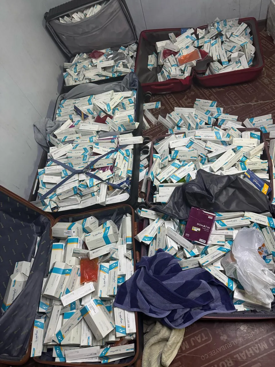 يرومان تهريبها إلى الكويت.. ضبط أجنبيين بحوزتهما (1,500) حقنة منشطة في كمرك سفوان